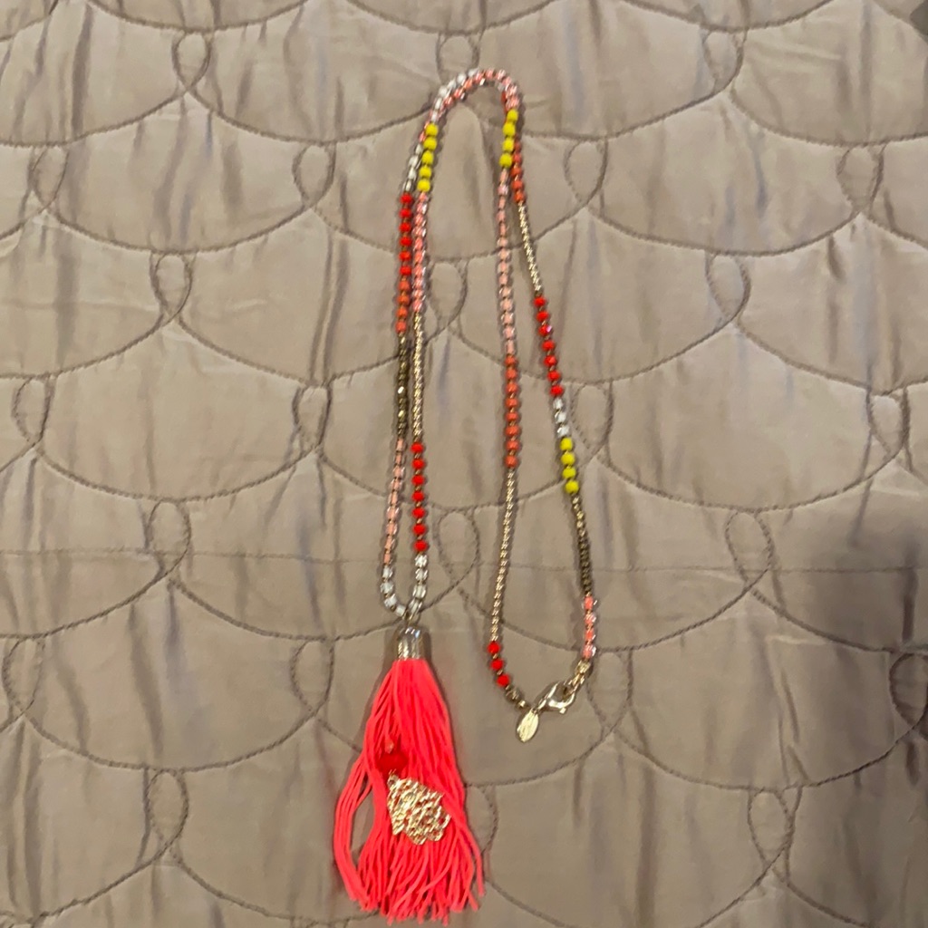 Express Hamsa Long Fashion Necklace 15$